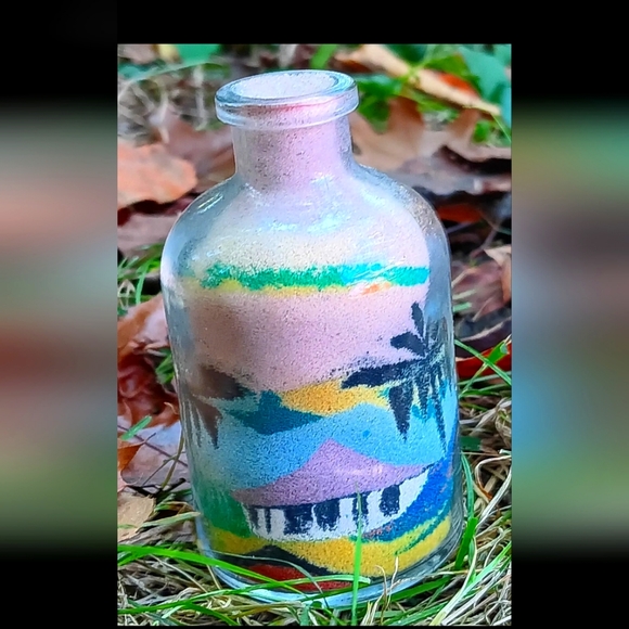 Art Vintage Sand Art In A Bottle Poshmark